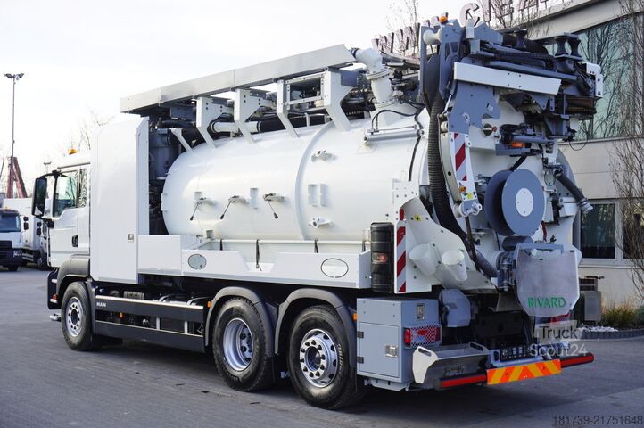 Асенізатор MAN TGS 26.360 / RIVARD 18m3  / 180 tho km