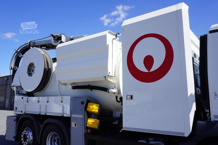 Асенізатор MAN TGM 26.340 E6 / RIVARD sewage cleaner 11