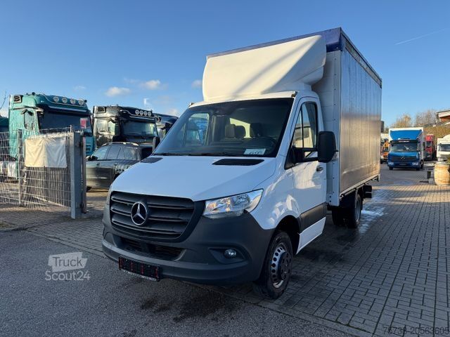 Gardinsidad skåpbil MERCEDES-BENZ Sprinter 519 CDI Pritsche+Schiebeplane/Automatik
