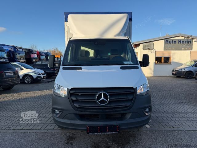 Ponyvával szerelt furgon MERCEDES-BENZ Sprinter 519 CDI Pritsche+Schiebeplane/Automatik