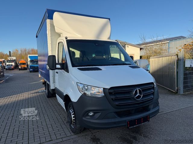 Gardinsidad skåpbil MERCEDES-BENZ Sprinter 519 CDI Pritsche+Schiebeplane/Automatik