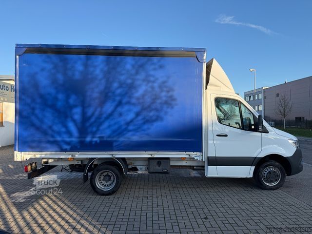 Gardinsidad skåpbil MERCEDES-BENZ Sprinter 519 CDI Pritsche+Schiebeplane/Automatik
