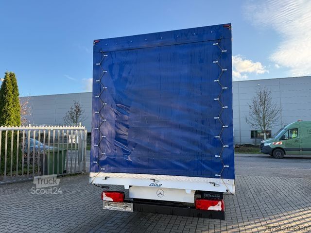 Gardinsidad skåpbil MERCEDES-BENZ Sprinter 519 CDI Pritsche+Schiebeplane/Automatik