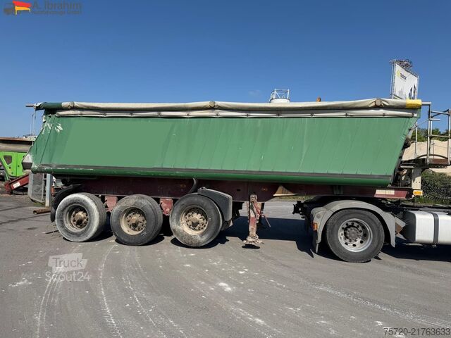 Sklopný návěs Schmitz Gotha SKI 24-7 Liftachse Trommelbremse