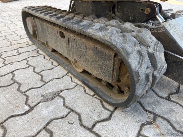 Mini-pelle JCB 8008 CTS / 2021 BJ / 733 H / 2 x Löffel