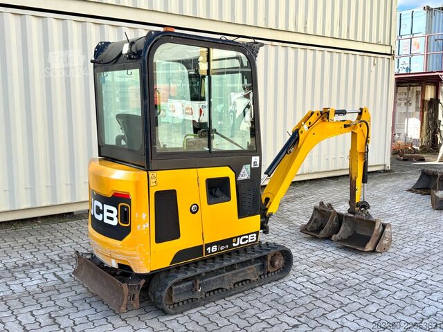 Mini-pelle JCB 16C-1 / 799 H / 3 x Löffel / 2022 BJ