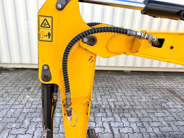 Mini-pelle JCB 16C-1 / 799 H / 3 x Löffel / 2022 BJ