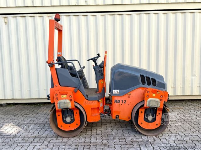 Rouleau monocylindre HAMM HD12VV / 2017 BJ / 1.004 Stunden