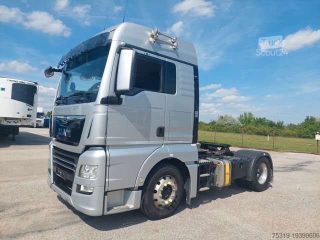 Standard nyergesvontató MAN TGX 18.500 4X2 BLS Kipphydraulik TOP AUsstattung