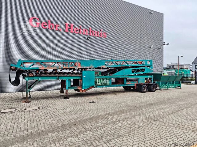 Siebanlage Powerscreen Hydrascreen 520B Transportbelt