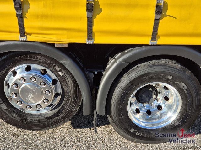 Вантажівка з платформою і тентом Scania R450B6x2NB Pritsch PL LBW !!