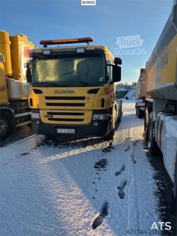 Podwozie z kabiną Scania P420 6x2 chassis w/ Tipper and defective gearbox