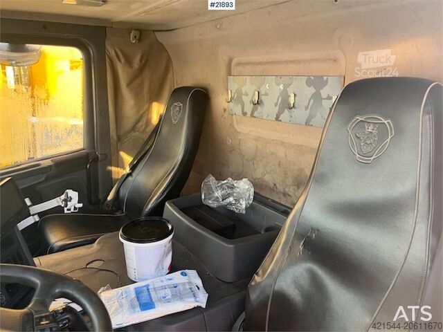 Chassis cab Scania P420 6x2 chassis w/ Tipper and defective gearbox