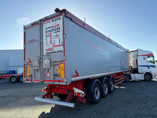 Skraldevogn Stas S300CX 82m3!! Vol alu kipper SAF Graanluiken