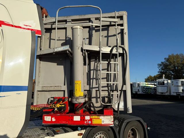 Skraldevogn Stas S300CX 82m3!! Vol alu kipper SAF Graanluiken