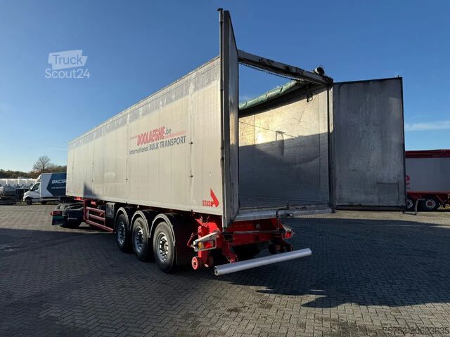 Skraldevogn Stas S300CX 82m3!! Vol alu kipper SAF Graanluiken