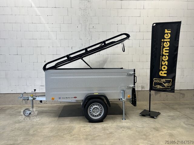 Släpvagn med lock TPV Trailers KT-EU2 Deckelanhänger