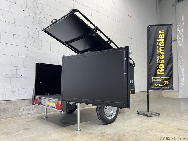 Släpvagn med lock TPV Trailers KT-EU2 Deckelanhänger