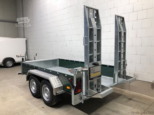 Iekārtu pārvadāšanas piekabes un ekskavatoru piekabes Rosemeier BAT B35.30 grün Maschinentransporter