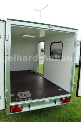 Kasti piekabe TOMPLAN Kofferanhänger TFS-S 750 kg 250 x 125 x 150 cm