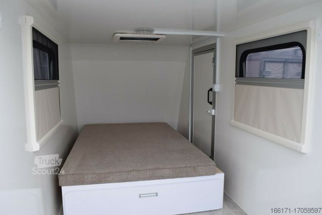 Kasti piekabe TOMPLAN Kofferanhänger TFS-S 750 kg 250 x 125 x 150 cm