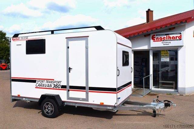 Remorque à caisse TOMPLAN TFS360 Sport Transport Caravan / Kofferanhänger