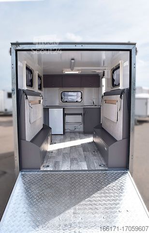 Przyczepa skrzyniowa TOMPLAN TFS360 Sport Transport Caravan / Kofferanhänger