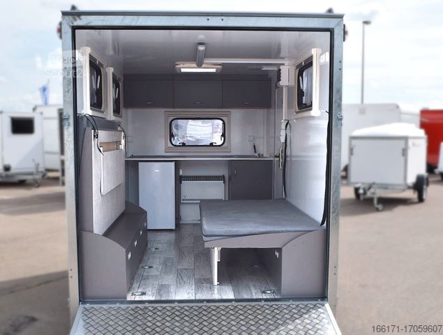 Przyczepa skrzyniowa TOMPLAN TFS360 Sport Transport Caravan / Kofferanhänger