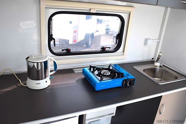 Przyczepa skrzyniowa TOMPLAN TFS360 Sport Transport Caravan / Kofferanhänger