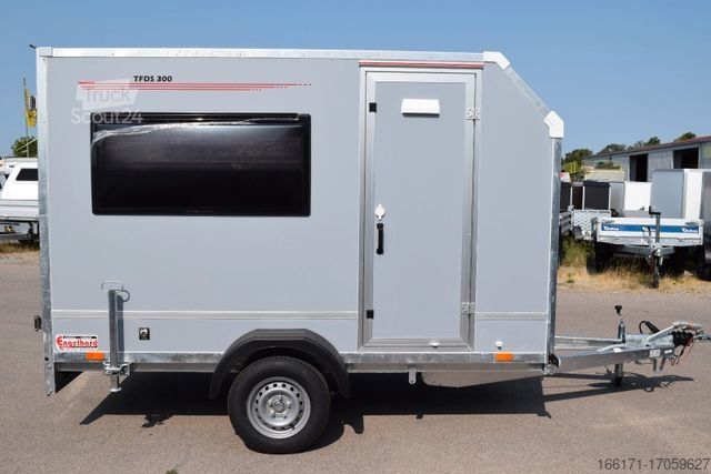 Каросерийно ремарке TOMPLAN TFDS300 Multi Kofferanhänger 300x150x180cm 1,3t