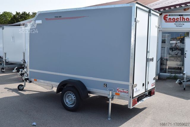 Каросерийно ремарке TOMPLAN TFDS300 Multi Kofferanhänger 300x150x180cm 1,3t