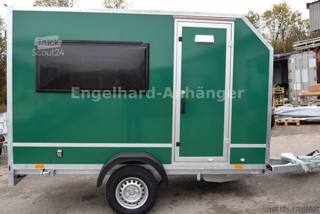 Каросерийно ремарке TOMPLAN TFDS300 Multi Kofferanhänger 300x150x180cm 1,3t