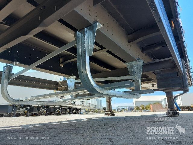 Atvira puspriekabė su tentu Schmitz Cargobull Curtainsider Mega