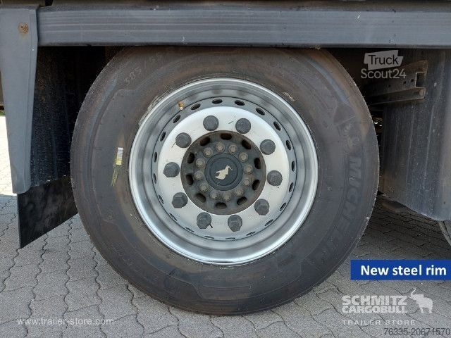 Atvira puspriekabė su tentu Schmitz Cargobull Curtainsider Mega