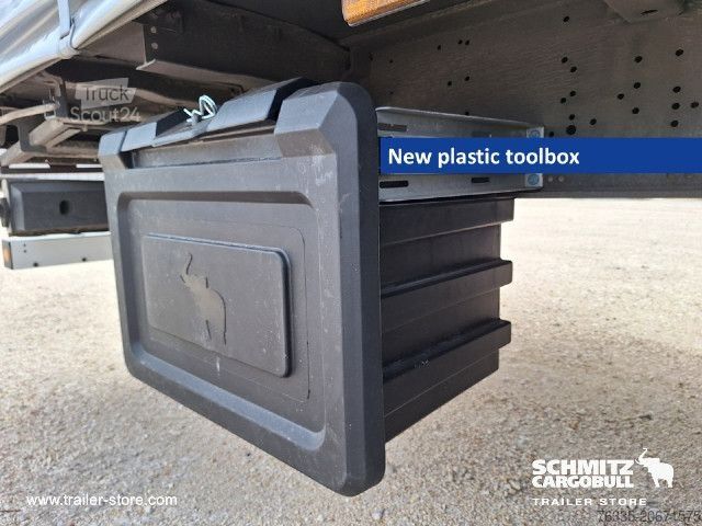 Atvira puspriekabė su tentu Schmitz Cargobull Curtainsider Mega