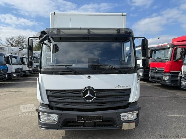 Skåpbil MERCEDES-BENZ ATEGO 818 L Koffer 6,10 m LBW 1 to.*AHK*Luft HA