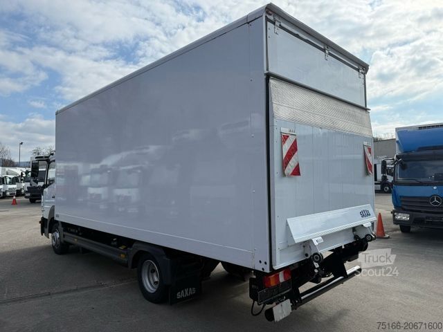 Skåpbil MERCEDES-BENZ ATEGO 818 L Koffer 6,10 m LBW 1 to.*AHK*Luft HA