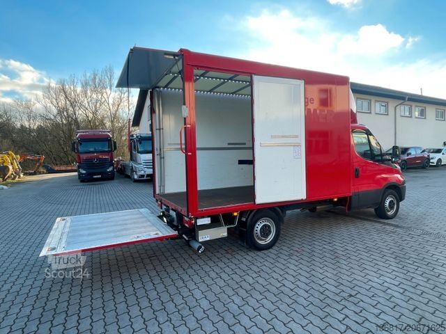Skåpbil IVECO Daily S 35-160 Koffer LBW Luftfed. KAM 3-Sitze