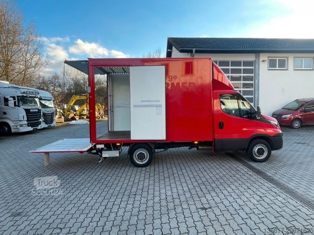 Skåpbil IVECO Daily S 35-160 Koffer LBW Luftfed. KAM 3-Sitze