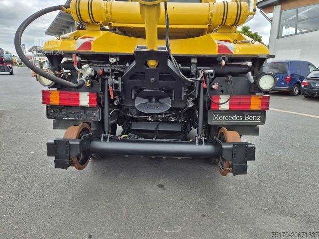 Φορτηγό ειδικού σκοπού MERCEDES-BENZ Unimog U400 4x4 Zweiwege ZAGRO 800t/52 Achsen