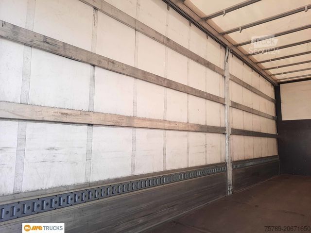 Plattewagen met zeil MERCEDES-BENZ 1523 L ATEGO Schiebeplane LBW 2xAHK Standheizung