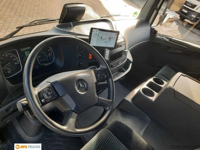 Plattewagen met zeil MERCEDES-BENZ 1523 L ATEGO Schiebeplane LBW 2xAHK Standheizung