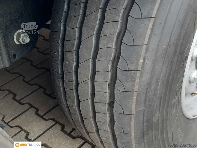 Atvira puspriekabė su tentu KRONE SDP27 Schiebeplane Edscha Liftachse Palettenkast