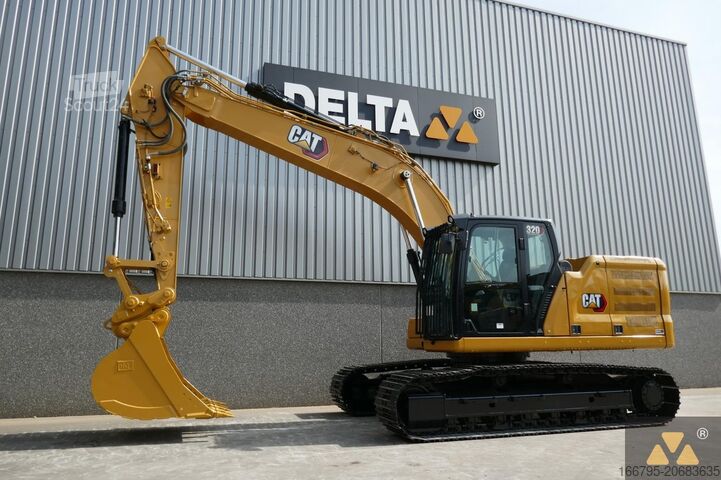 الحفارة الزاحفة Caterpillar 320