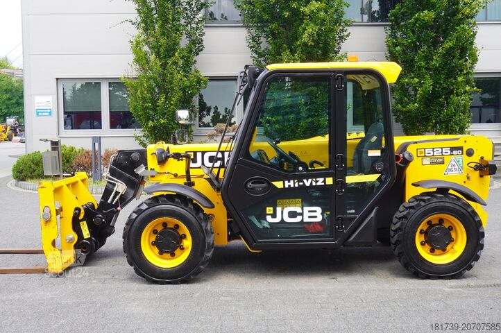 Teleskoplader JCB 525-60T5 / 2022 / 860 MTH! / joystick