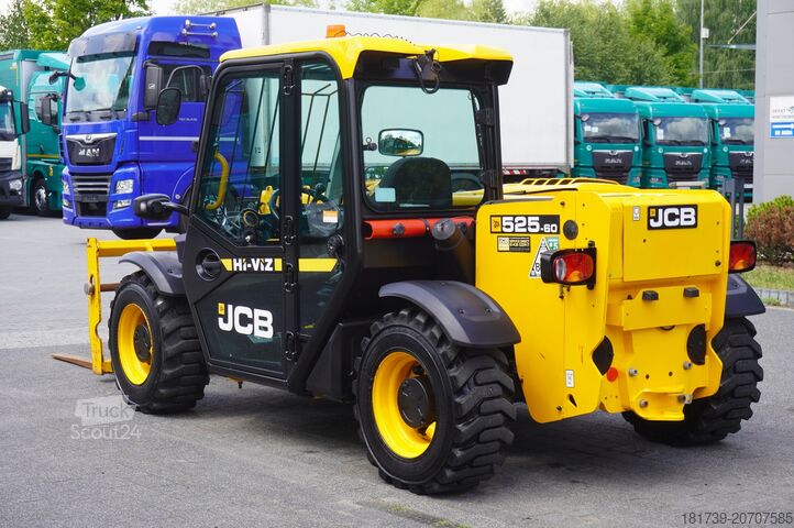Teleskoplader JCB 525-60T5 / 2022 / 860 MTH! / joystick
