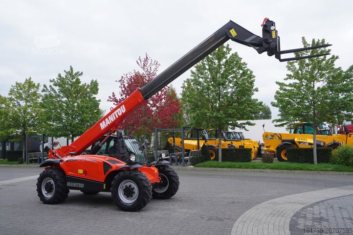 Teleskopisk hanterare Manitou MT 730 H/ 7 m reach/ 3 t / height 190 cm