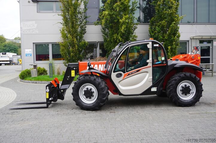 Teleskopisk hanterare Manitou MT 730 H/ 7 m reach/ 3 t / height 190 cm