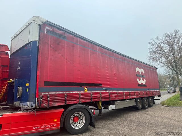 Schuifzeilen Schmitz Cargobull 3 Ass oplegger Hefdak