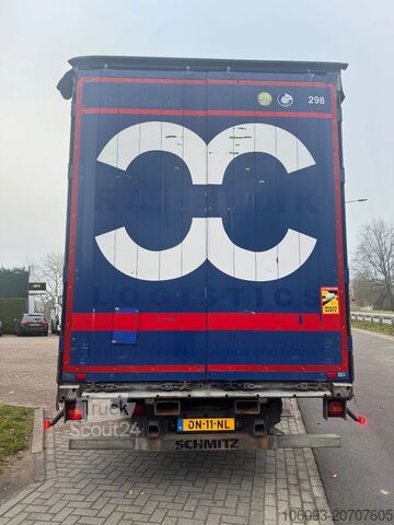 Schuifzeilen Schmitz Cargobull 3 Ass oplegger Hefdak